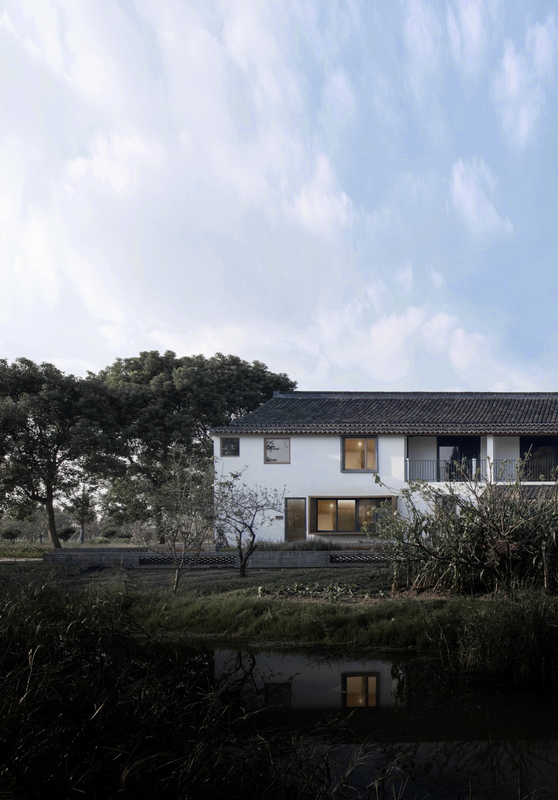 BIM建筑|低成本整村改造实践：上海奉贤李窑村乡村振兴 / 水石设计