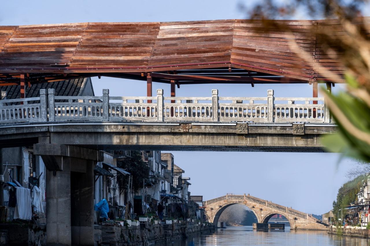 BIM建筑|常熟折桥曲廊 / 深圳华汇设计X⁺ STUDIO