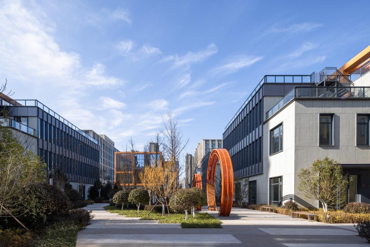 BIM建筑|为留住人才和激发活力而设计的新型产业社区 / 三益中国