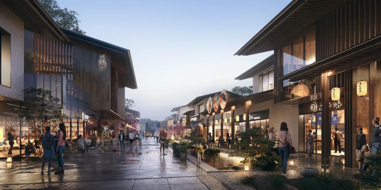 BIM建筑|中标候选方案 | 造物环：苏州青苔中日工业设计村 / line+、MLA+