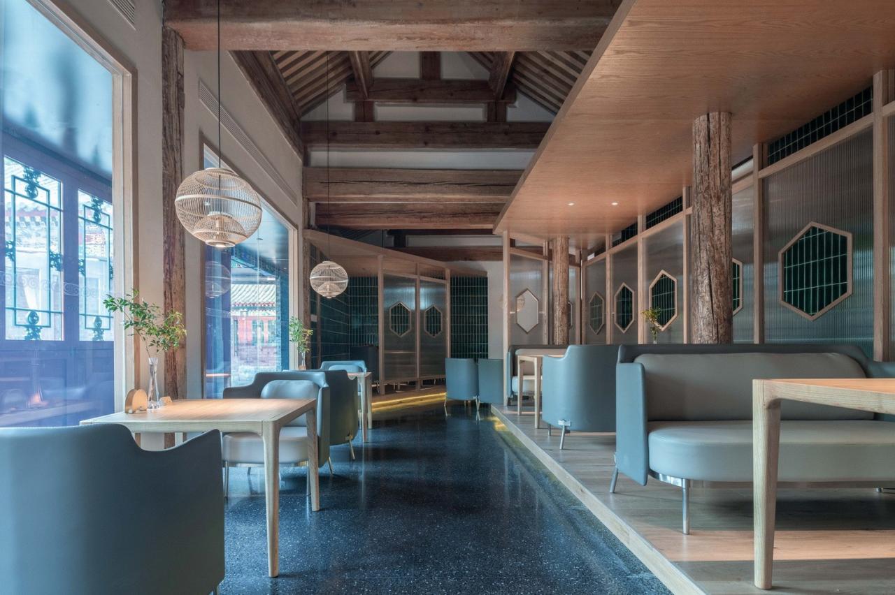 BIM建筑|新与旧的穿插对话-北锣鼓巷91号四合院改造设计 / 介介工作室