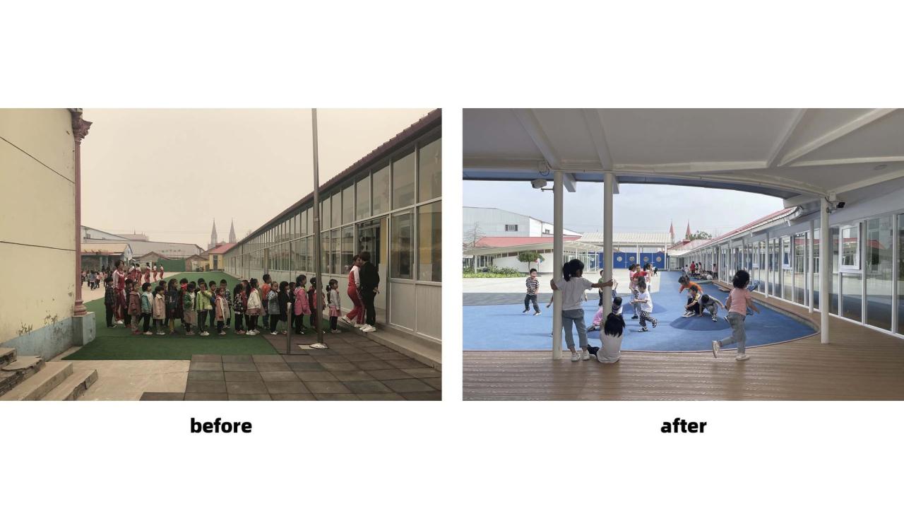 BIM建筑|献县阳光幼儿园 / 众建筑