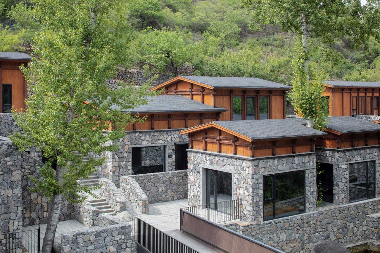 BIM建筑|隐北野奢酒店 / Penda China