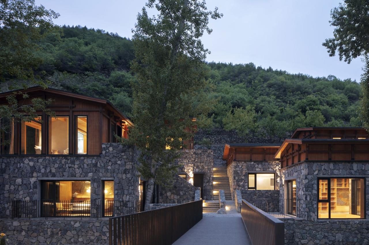 BIM建筑|隐北野奢酒店 / Penda China