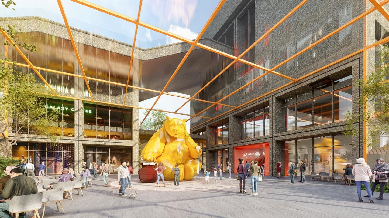 BIM建筑|兰州皋兰社区文体中心 / 一境建筑设计