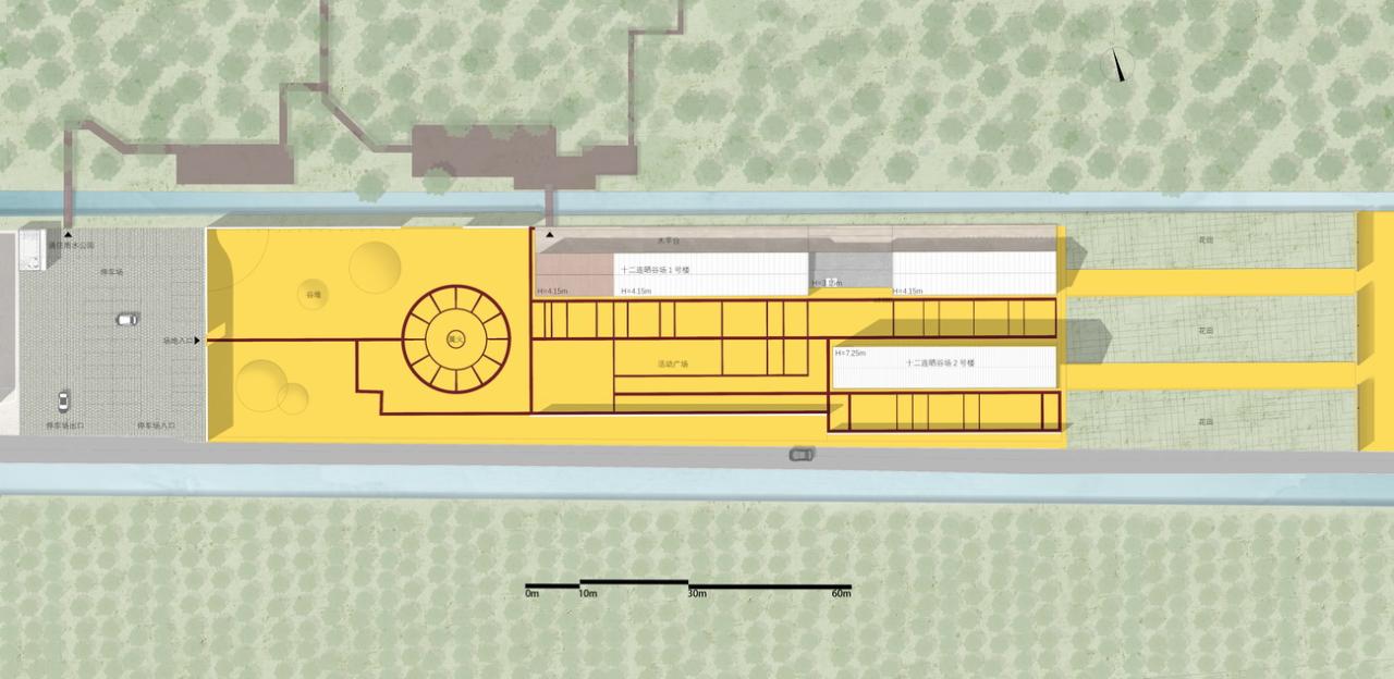 BIM建筑|凡人三部曲：黄金晒谷场 / Wutopia Lab