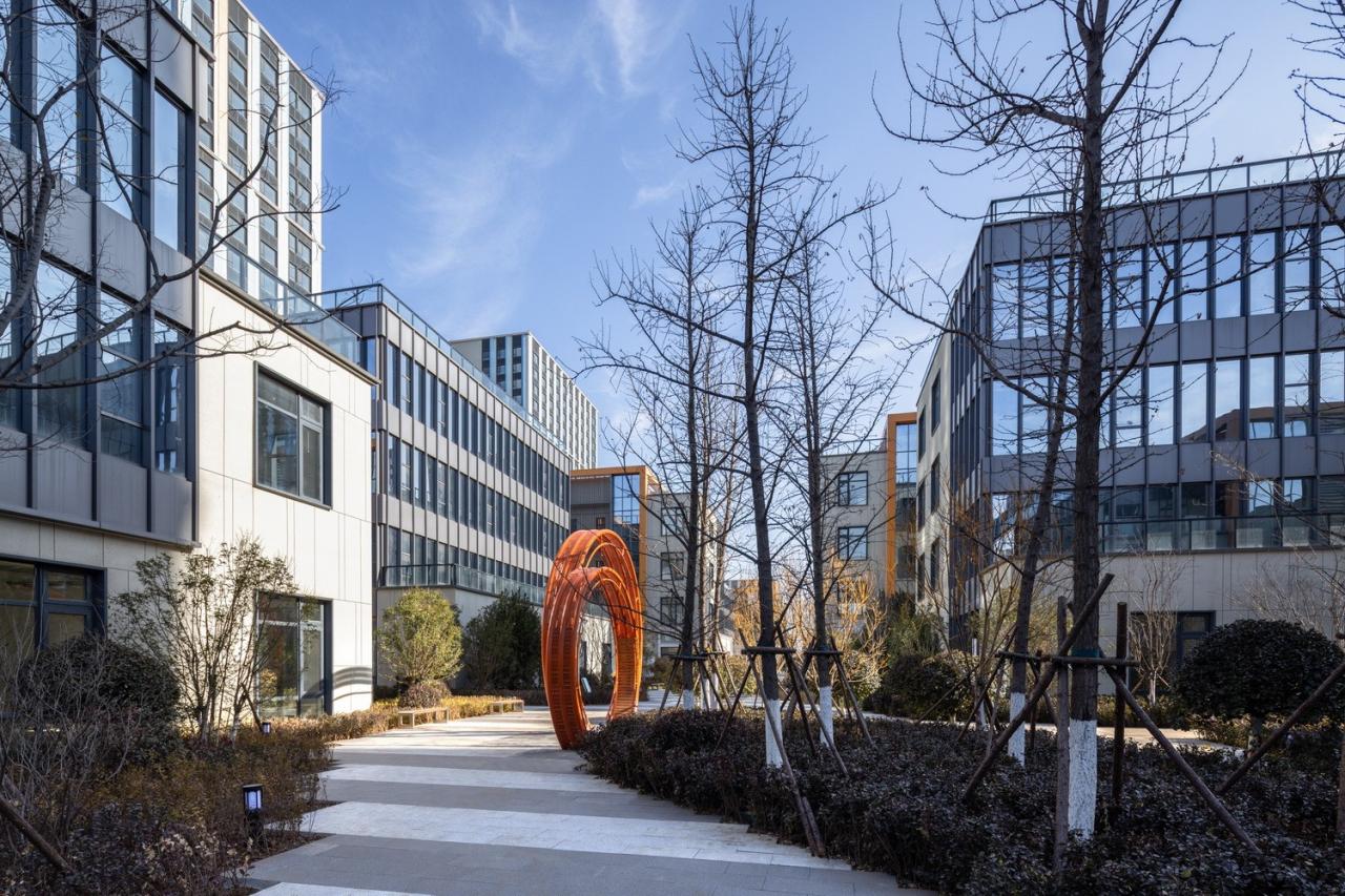 BIM建筑|为留住人才和激发活力而设计的新型产业社区 / 三益中国