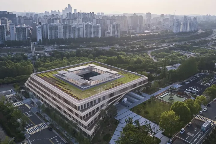 BIM建筑|国会通信大楼 / HAEAHN Architecture