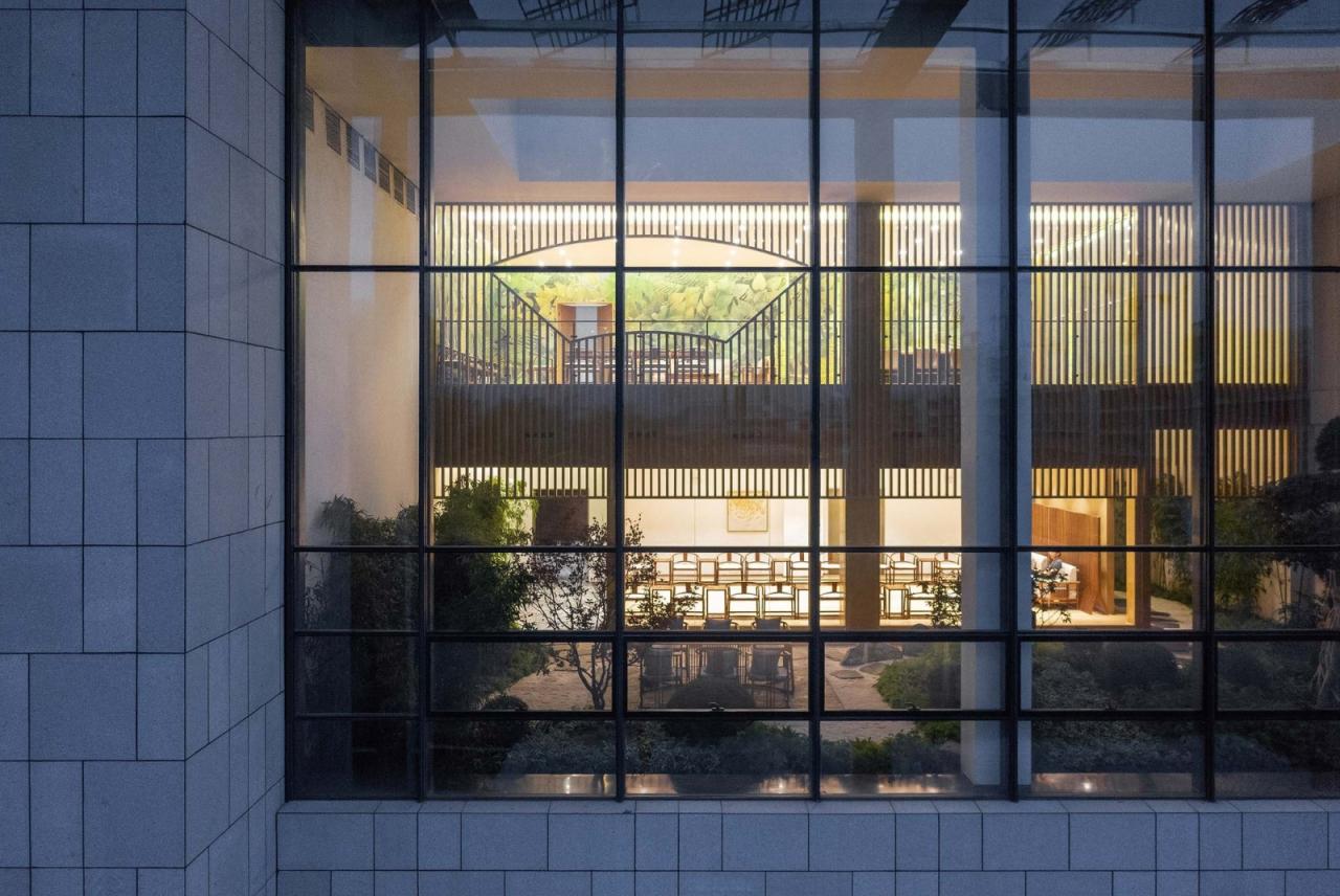 BIM建筑|白沙岛金融生态小镇社区中心 / URBANUS都市实践