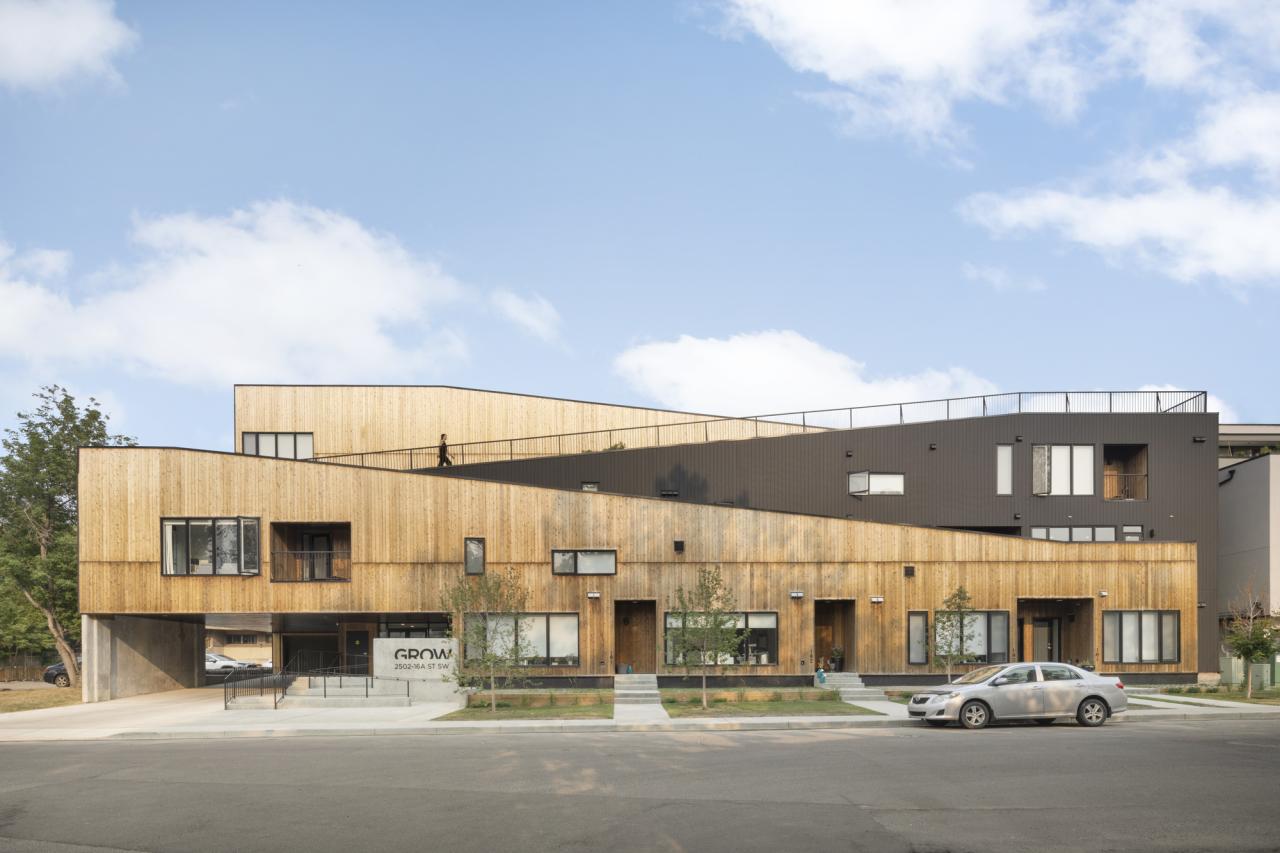 BIM建筑|GROW 住宅区 / 现代设计与建筑工作室