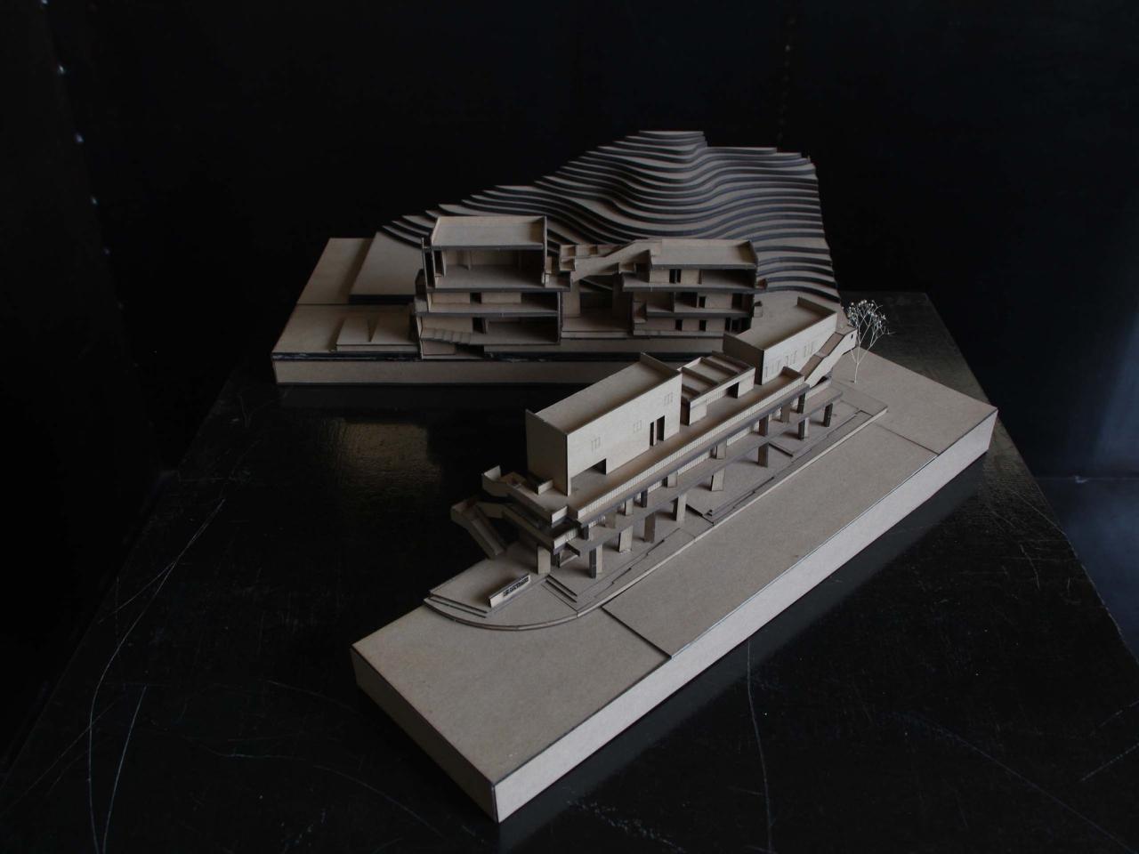 BIM建筑|江华瑶族水口镇如意村文化服务中心及特色工坊 / 地方工作室