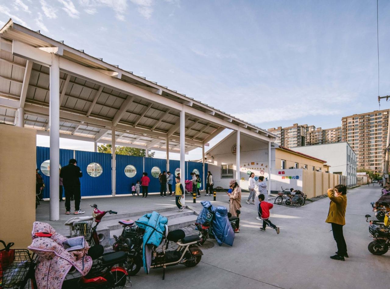 BIM建筑|献县阳光幼儿园 / 众建筑