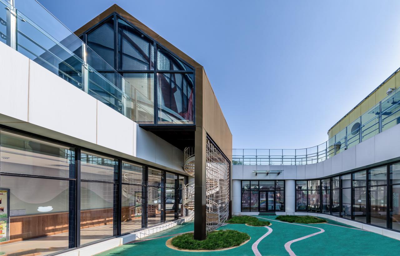 BIM建筑|渭南市政府机关幼儿园 / 中合元创建筑设计股份有限公司