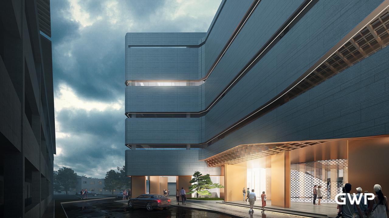 BIM建筑|曾宪梓纪念馆 / GWP新作