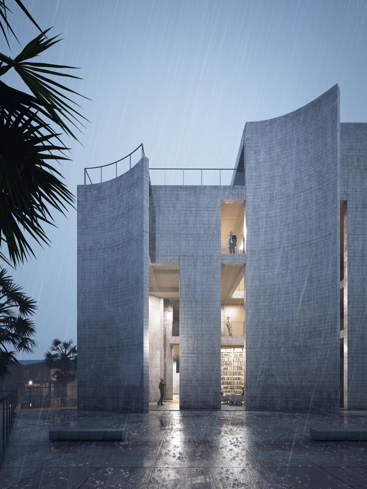 BIM建筑|围城酒店：酒店与文学 / 南旭