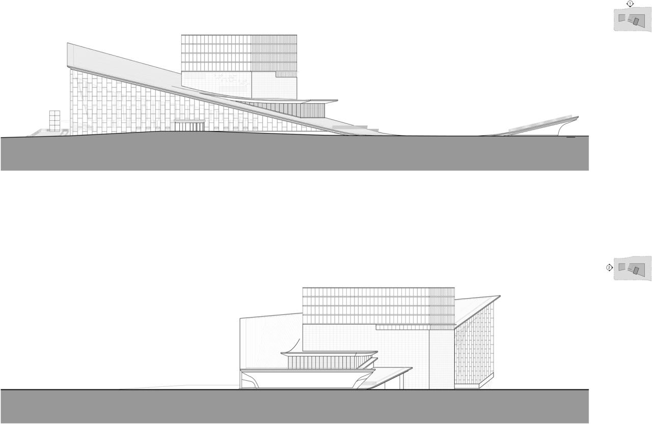 BIM建筑|掀起大地，世宗文化艺术会馆 / Designcamp Moonpark dmp