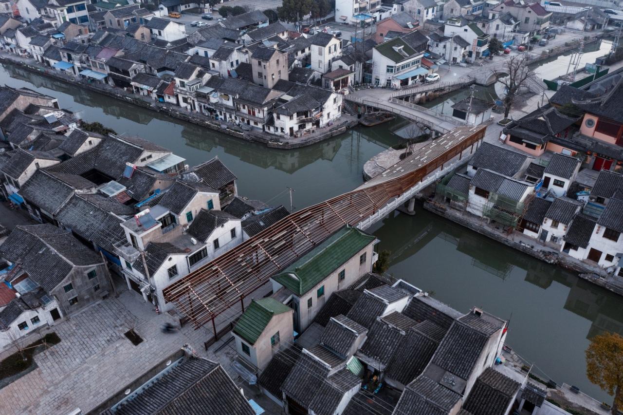 BIM建筑|常熟折桥曲廊 / 深圳华汇设计X⁺ STUDIO