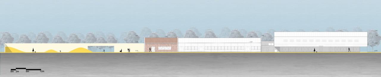 BIM建筑|凡人三部曲：黄金晒谷场 / Wutopia Lab