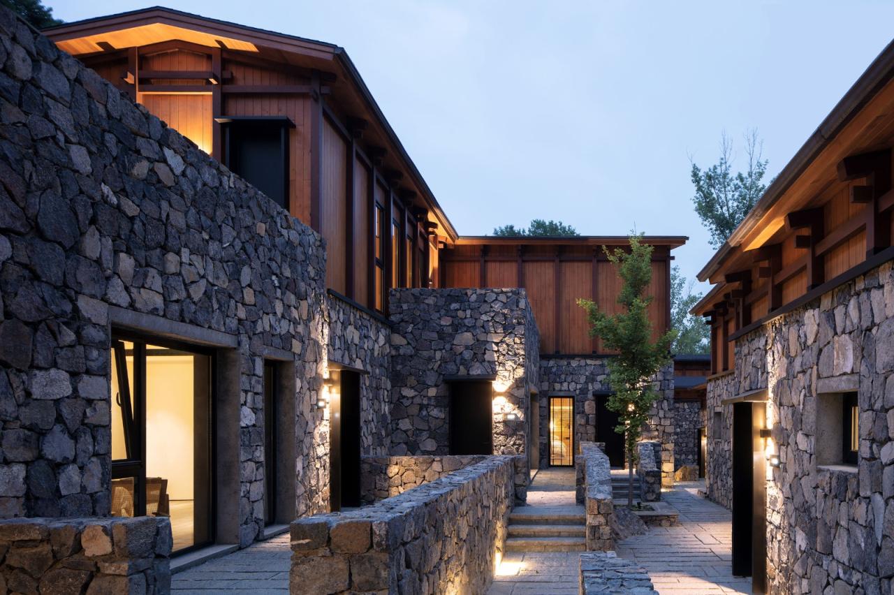 BIM建筑|隐北野奢酒店 / Penda China