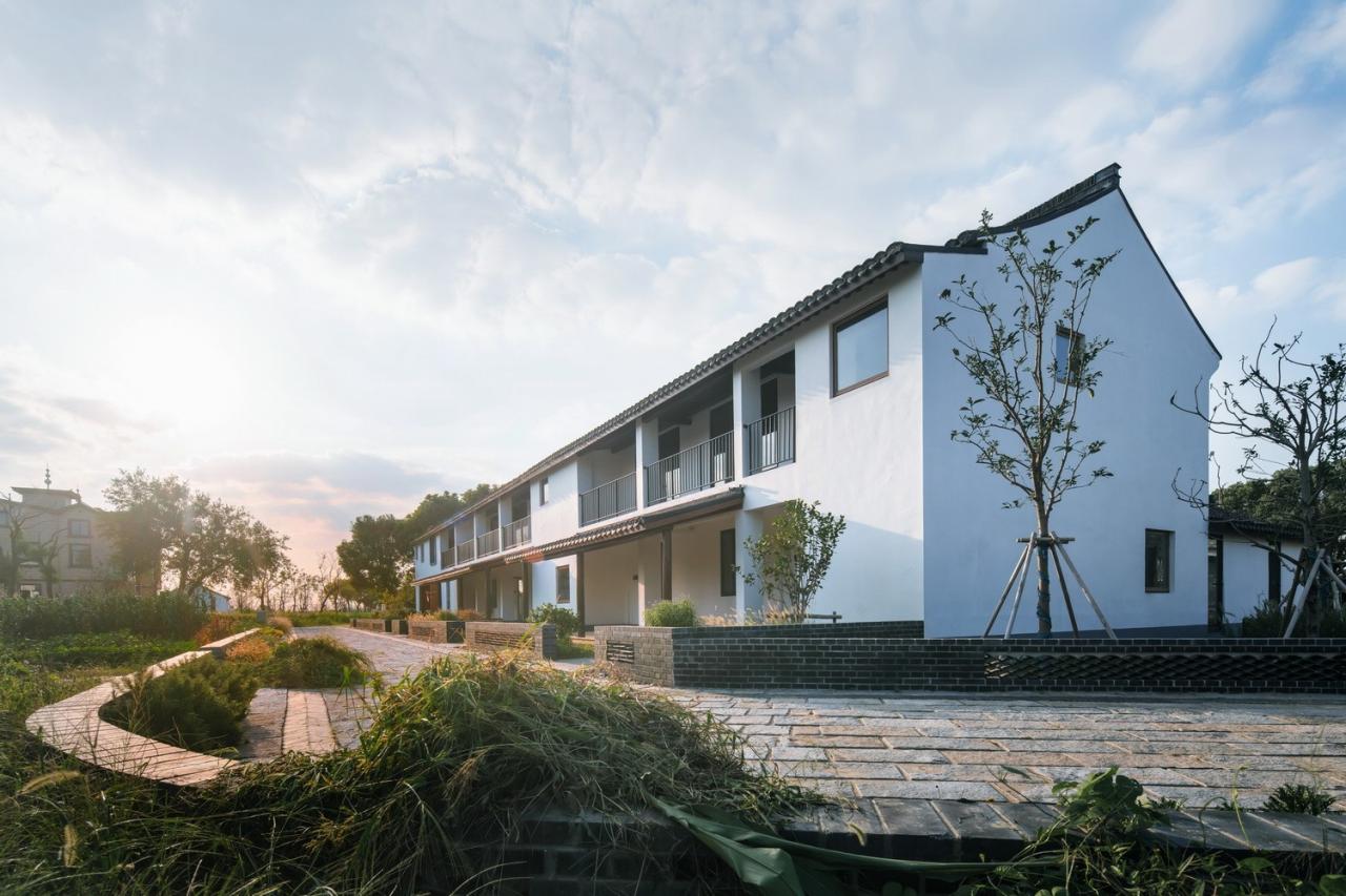 BIM建筑|低成本整村改造实践：上海奉贤李窑村乡村振兴 / 水石设计