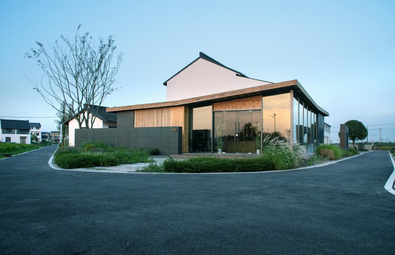 BIM建筑|低成本整村改造实践：上海奉贤李窑村乡村振兴 / 水石设计