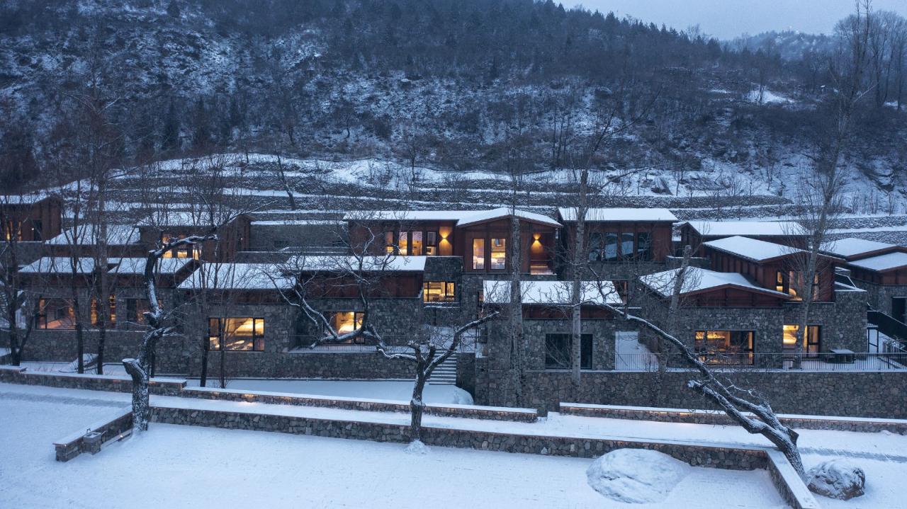 BIM建筑|隐北野奢酒店 / Penda China