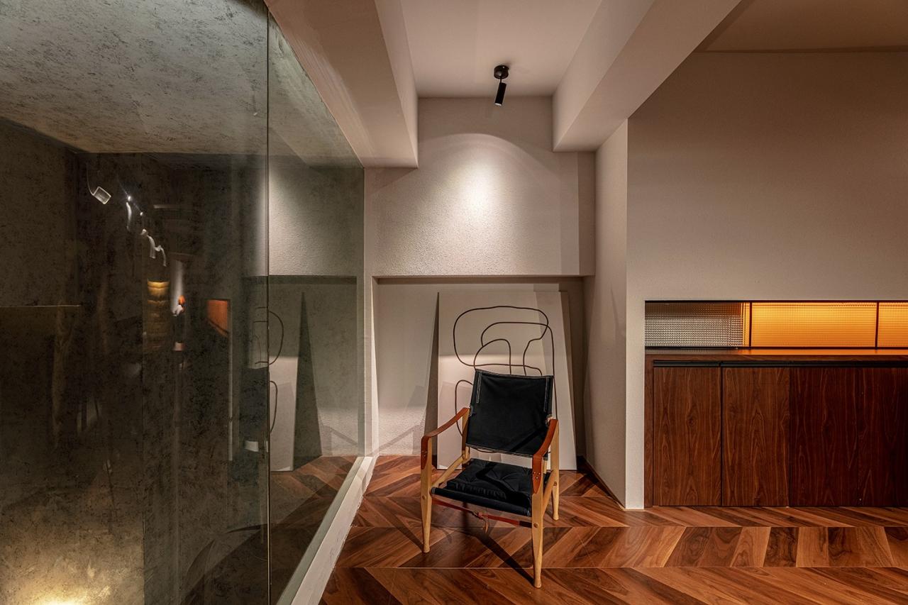 BIM建筑|Wine ahead - 歪头进来，慢慢摇摆 / itD studio