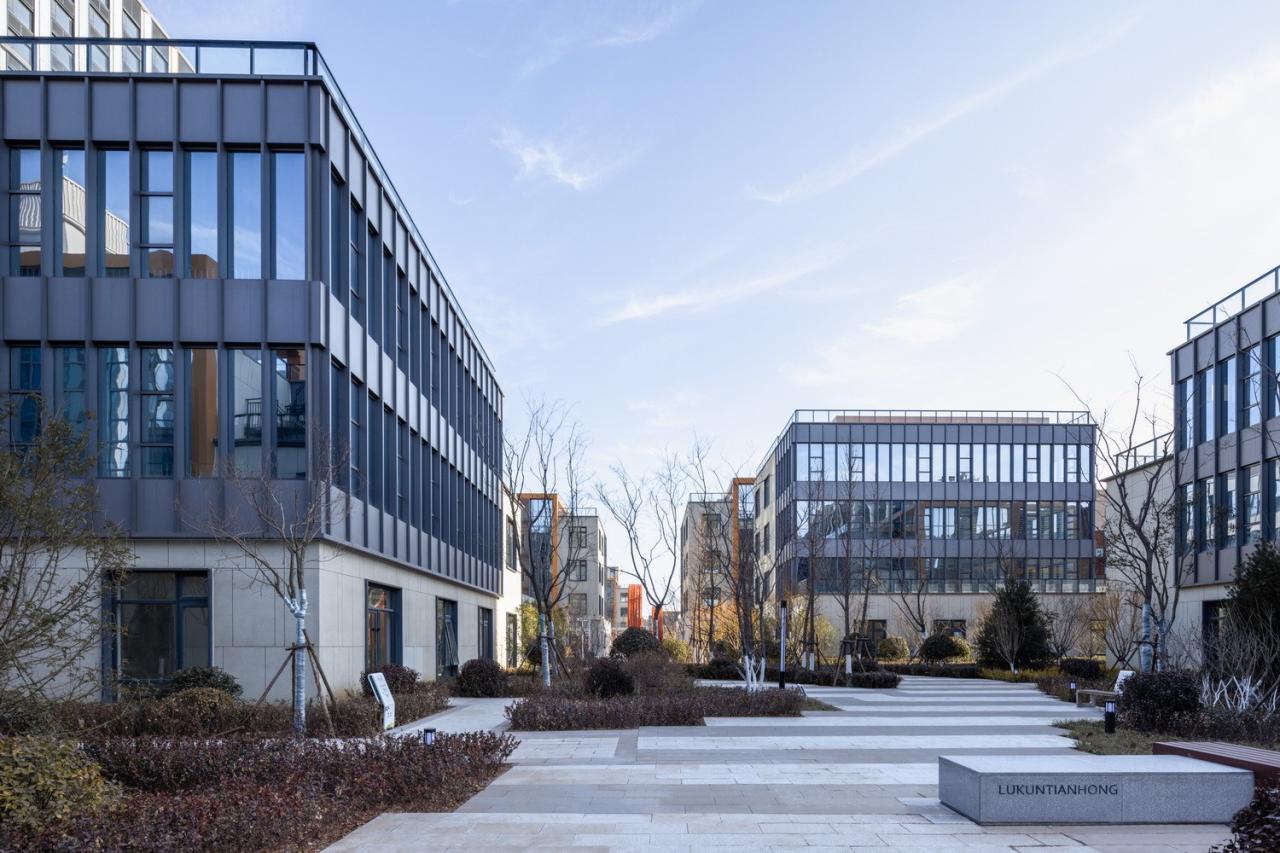 BIM建筑|为留住人才和激发活力而设计的新型产业社区 / 三益中国