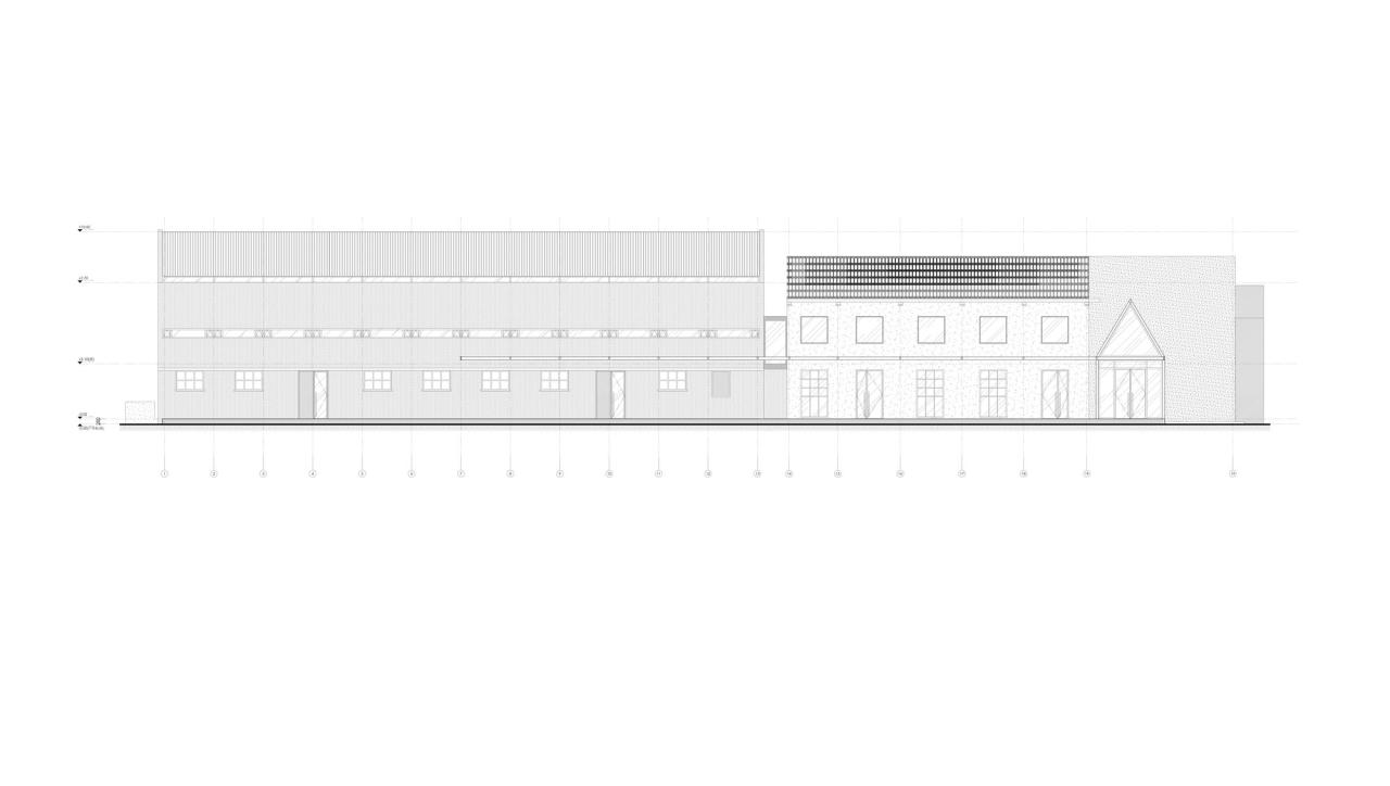 BIM建筑|龙游溪口镇乡村未来社区多功能体育馆+陶瓷专家工作站改造 / 上海严旸建筑设计工作室
