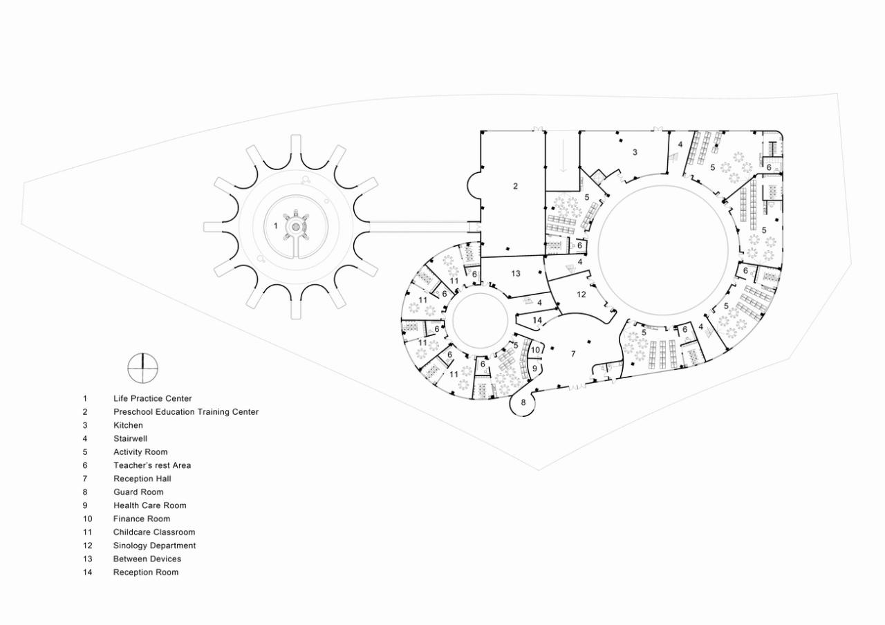 BIM建筑|重庆大南街幼儿园 ：以艺术之名，建一座森林幼儿园 / 迪卡建筑设计中心