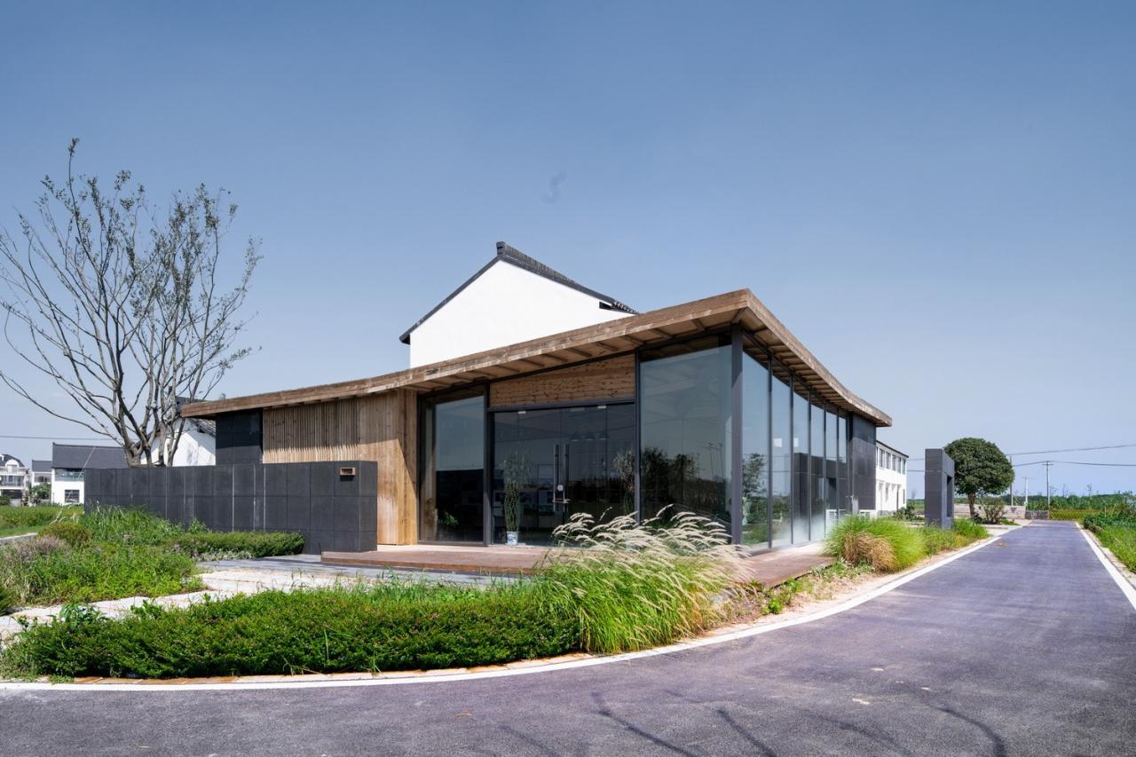 BIM建筑|低成本整村改造实践：上海奉贤李窑村乡村振兴 / 水石设计