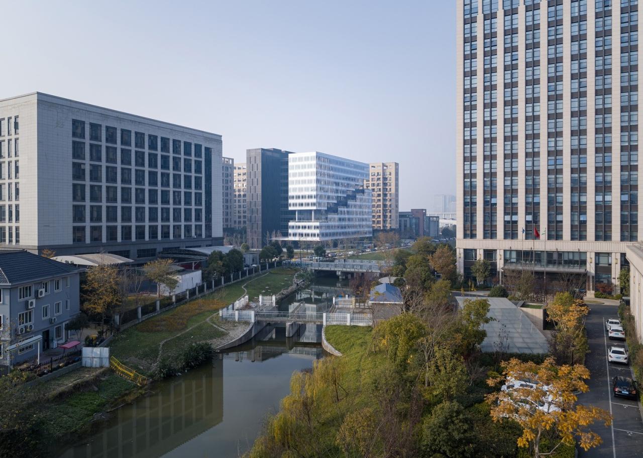 BIM建筑|杭州威星智能总部工程实录 / 孟凡浩-gad × line+