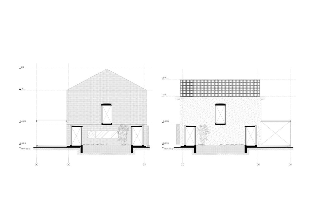 BIM建筑|龙游溪口镇乡村未来社区多功能体育馆+陶瓷专家工作站改造 / 上海严旸建筑设计工作室