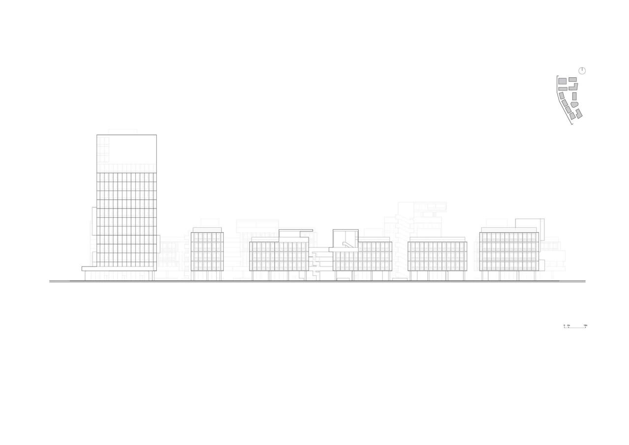 BIM建筑|成都麓湖漂浮总部办公楼 / 直向建筑