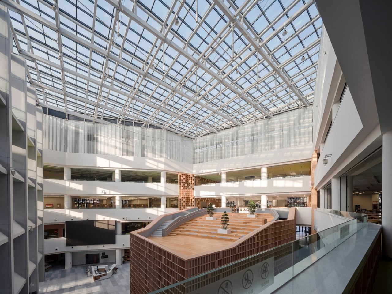 BIM建筑|张家口图书馆，创造城市的精神呼吸 / 王大泉