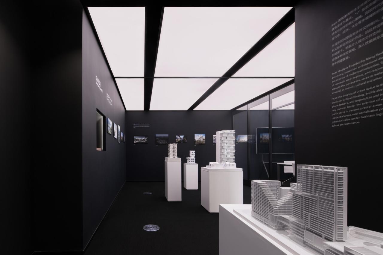 BIM建筑|设计师办公室： 黑白容器 / line+建筑事务所