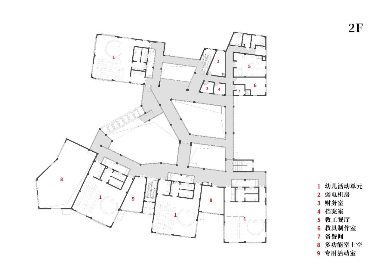 BIM建筑|活力内核构筑迷你城池｜国科温州第一幼儿园 / 成执设计