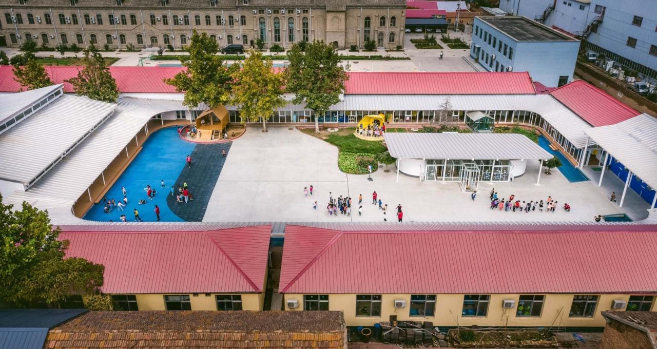 BIM建筑|献县阳光幼儿园 / 众建筑