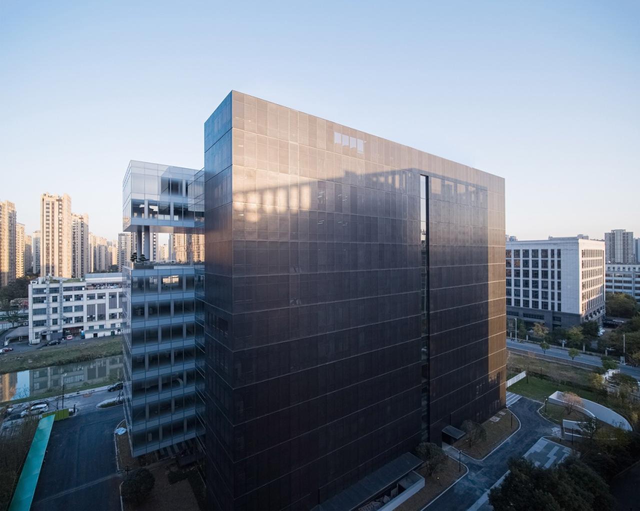 BIM建筑|杭州威星智能总部工程实录 / 孟凡浩-gad × line+