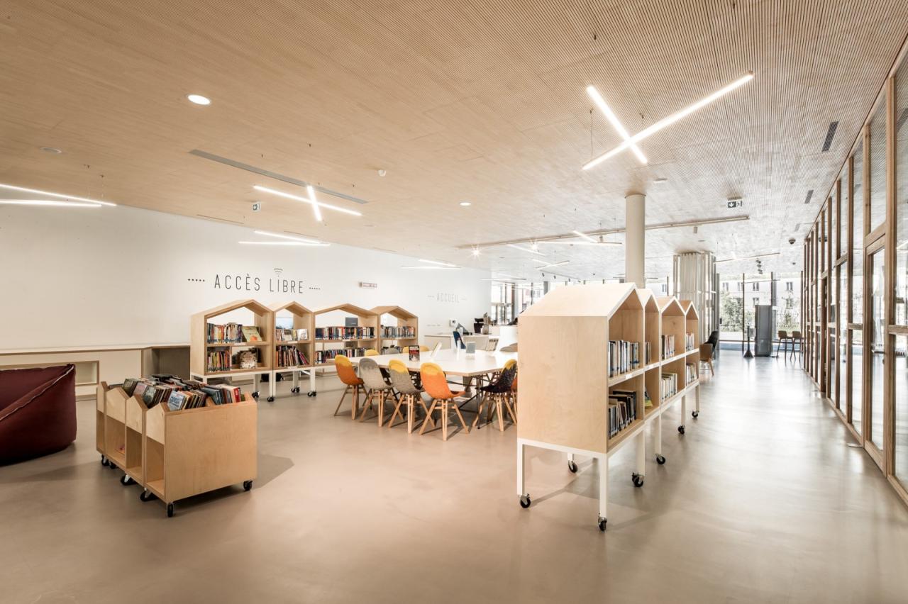 BIM建筑|Pôle Simone Veil 多功能运动中心 / K architectures Sigwalt Herman