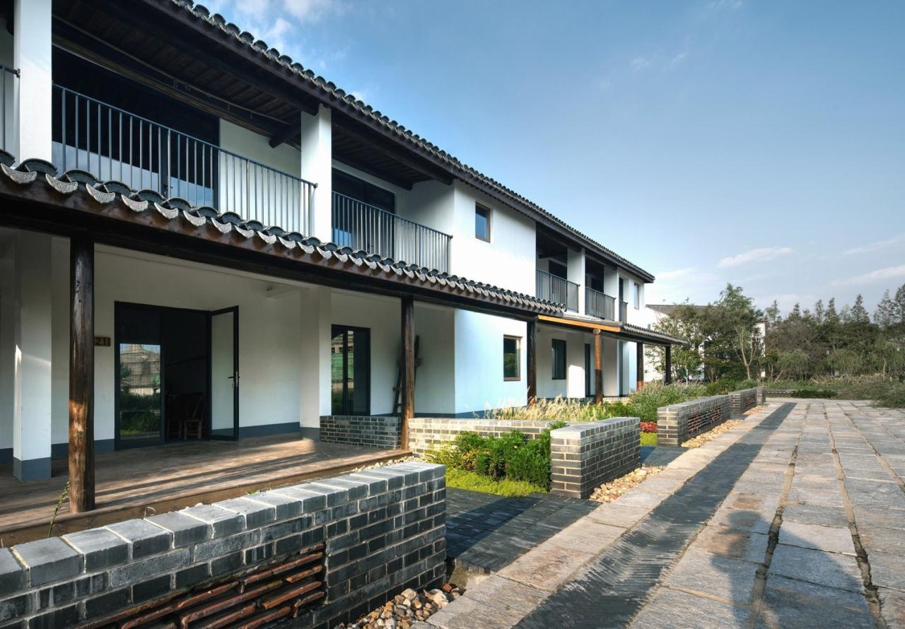 BIM建筑|低成本整村改造实践：上海奉贤李窑村乡村振兴 / 水石设计