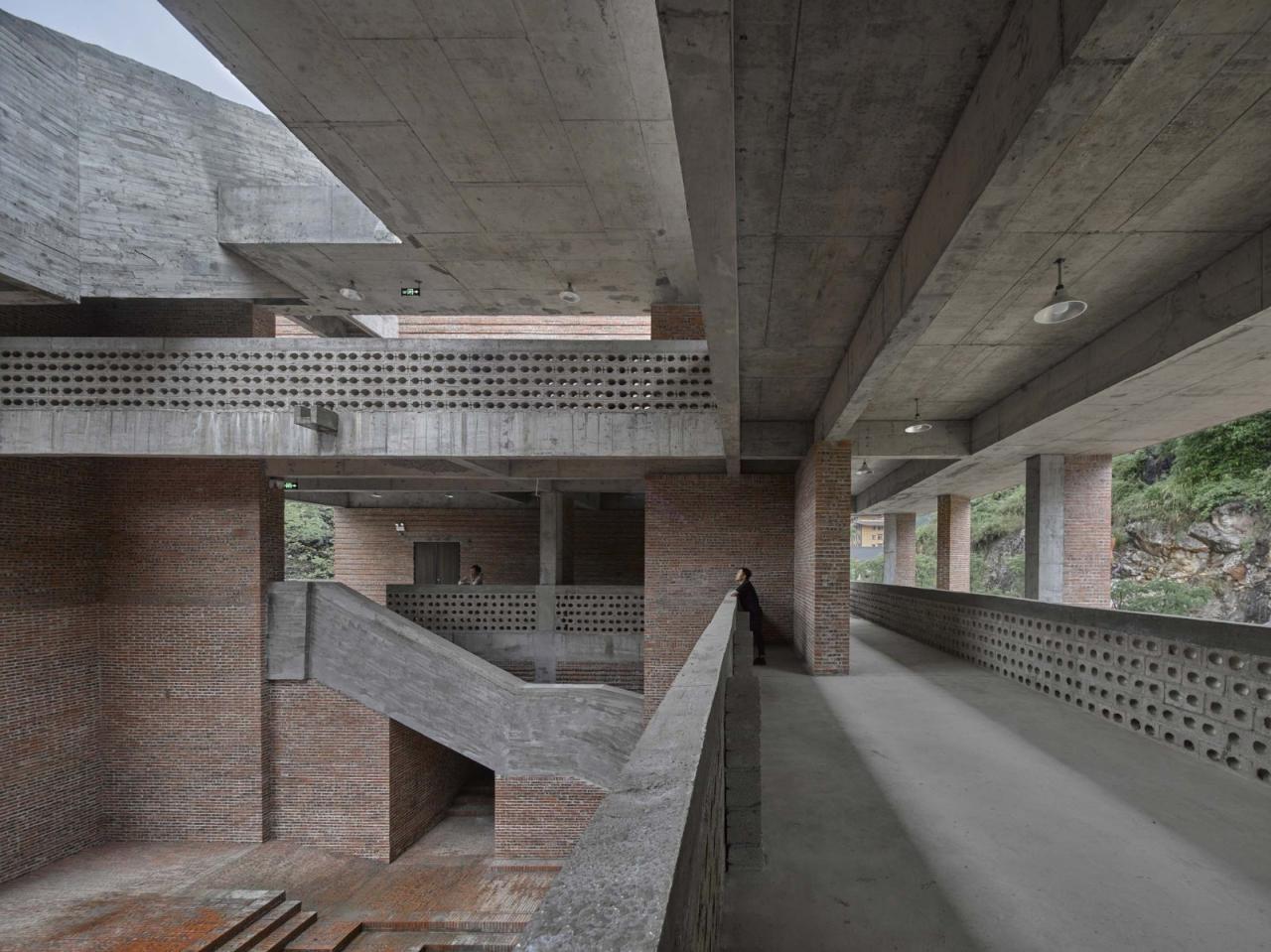 BIM建筑|江华瑶族水口镇如意村文化服务中心及特色工坊 / 地方工作室