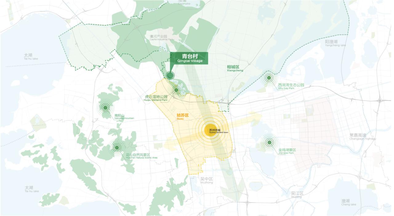 BIM建筑|中标候选方案 | 造物环：苏州青苔中日工业设计村 / line+、MLA+