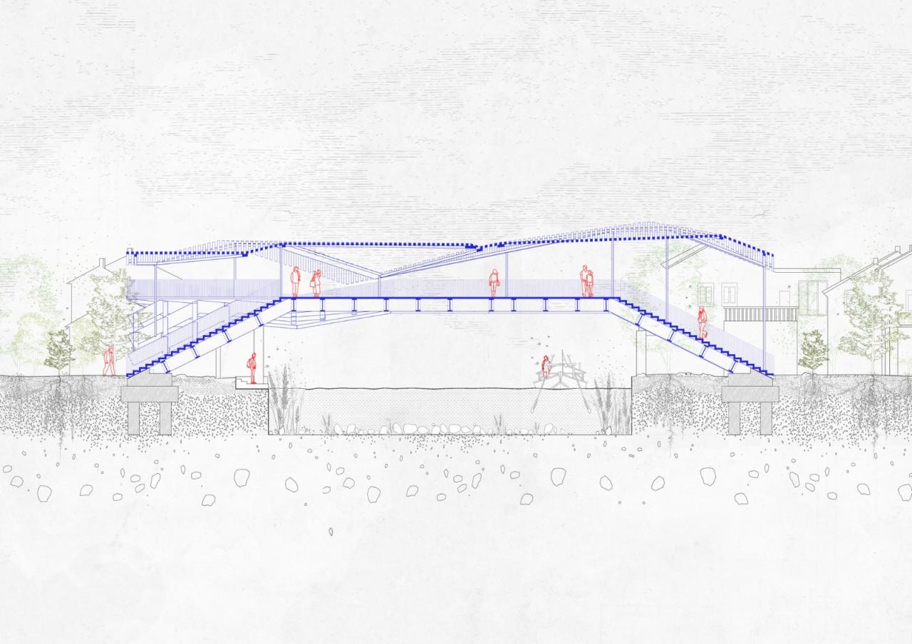 BIM建筑|常熟折桥曲廊 / 深圳华汇设计X⁺ STUDIO