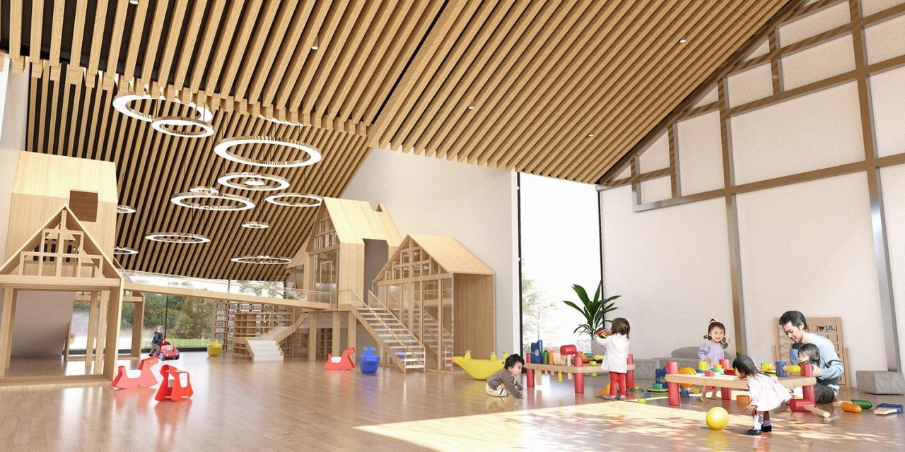 BIM建筑|林河陌影——仙市古镇活动综合体方案设计 / 外行建筑