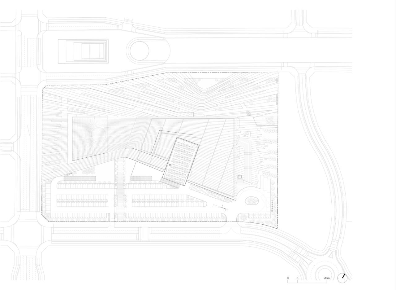 BIM建筑|掀起大地，世宗文化艺术会馆 / Designcamp Moonpark dmp