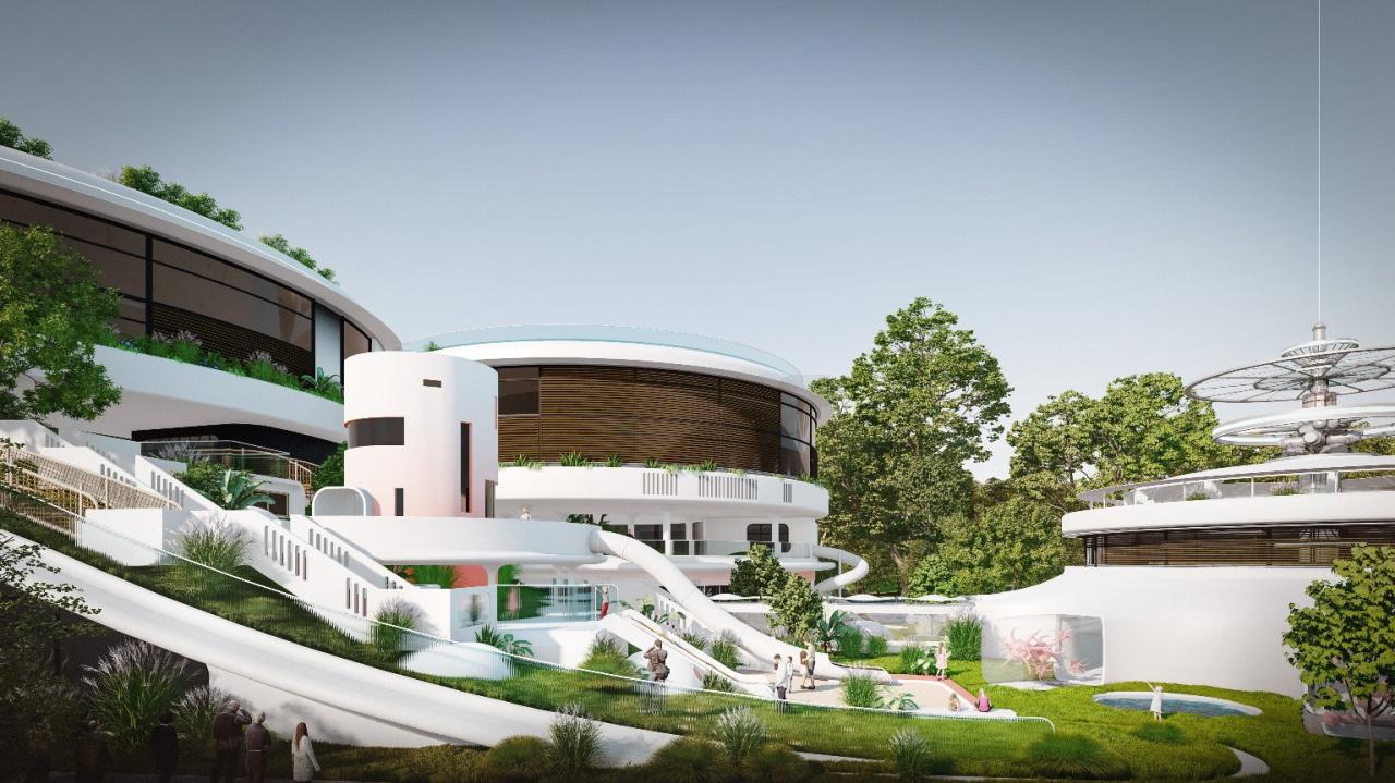 BIM建筑|重庆大南街幼儿园 ：以艺术之名，建一座森林幼儿园 / 迪卡建筑设计中心