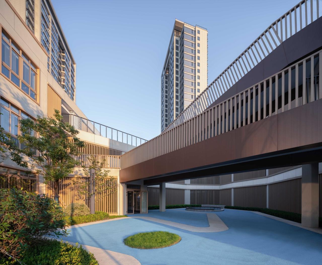 BIM建筑|活力内核构筑迷你城池｜国科温州第一幼儿园 / 成执设计