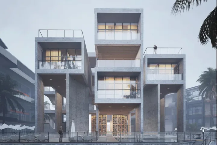 BIM建筑|围城酒店：酒店与文学 / 南旭