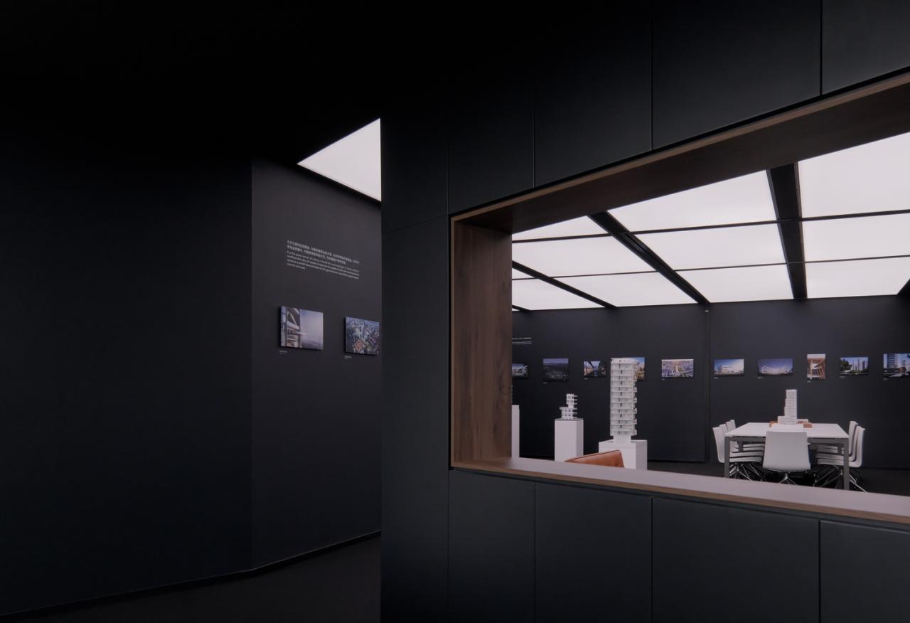 BIM建筑|设计师办公室： 黑白容器 / line+建筑事务所